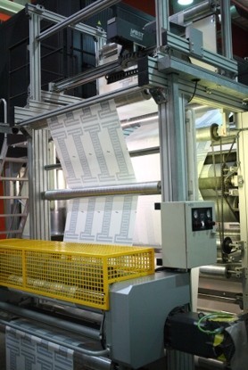 R2R printing of incontinence sensors on vapor-permeable foils
